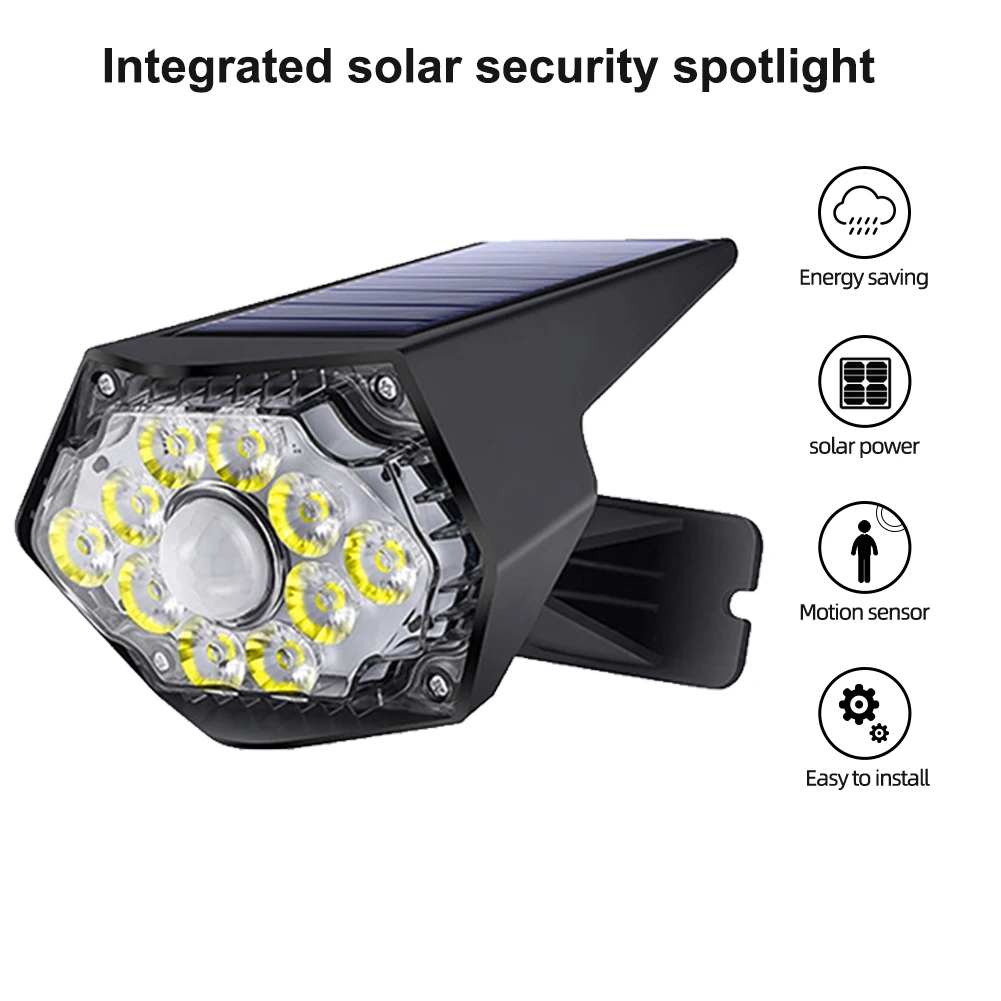 

2pcs LED Solar Wall Light Outdoor Waterproof Motion Sensor Lamp Garden Balcony Street Lighting Home Courtyard Decorations