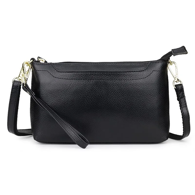 

Women shoulder bag leather handbag Envelope Clutch Bag small shoulder crossbody Purse for Women messenger bags Wristband handbag
