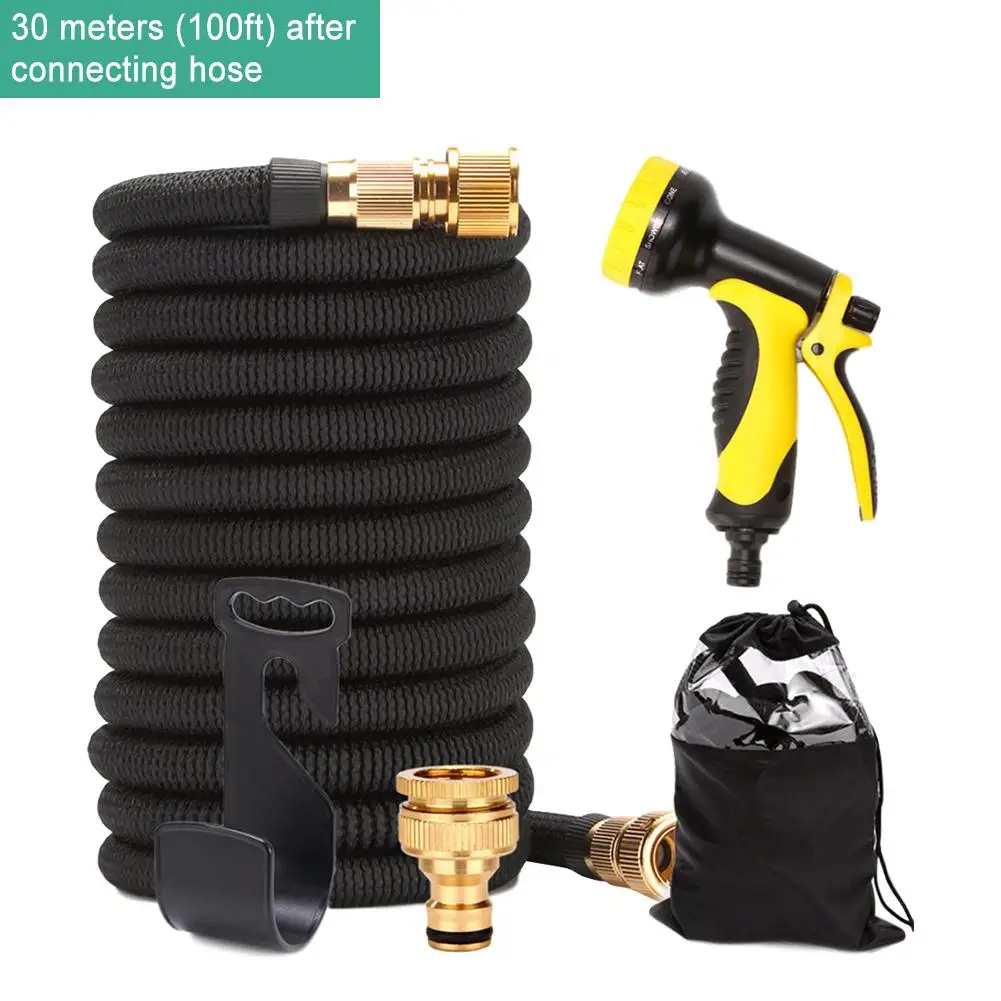 Сад держатель для водяного шланга хранения настенное крепление расширяемый