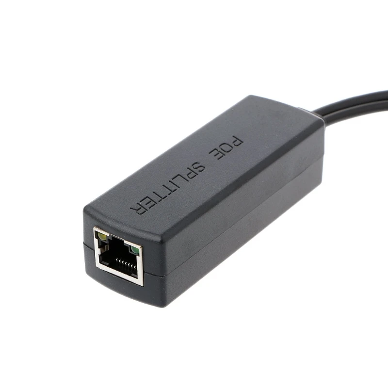 Питание через Ethernet 48V до 5V 2.4A активный сплиттер POE Micro USB штекер Y