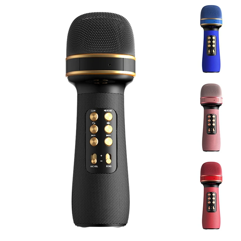 

Wireless Microphone Professional Karaoke Bluetooth Children Singing o Integrated Handheld Condenser Microphone