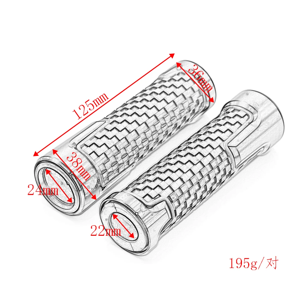 Для Honda TRANSALP 600 XL700V 700 XL 650 VY/V1-V7 Transalp 7/8 22MM Мотоцикл Противоскользящие Ручки Руля