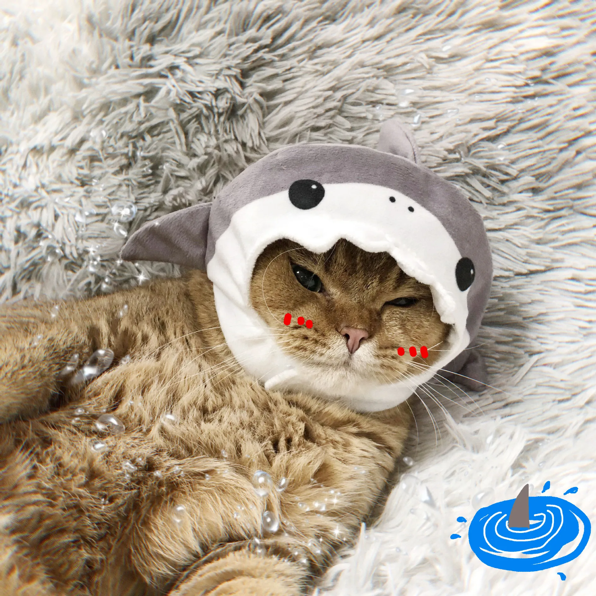 

Fashion Headgear Demon Slayer Cosplay Kimetsu No Yaiba Hashibira Inosuke Pet Hat Cute Anime Lovely Cat Plush Hat Headwear