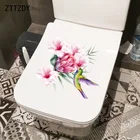 ZTTZDY 24,8 см  22,1 см Цвет живописи тушью дома наклейки на стену для спальни в виде модные WC Туалет украшения T2-0983