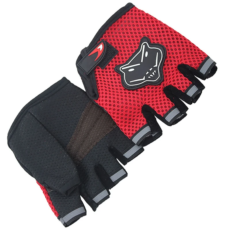 Велосипедные перчатки с открытыми пальцами Нескользящие спортивные