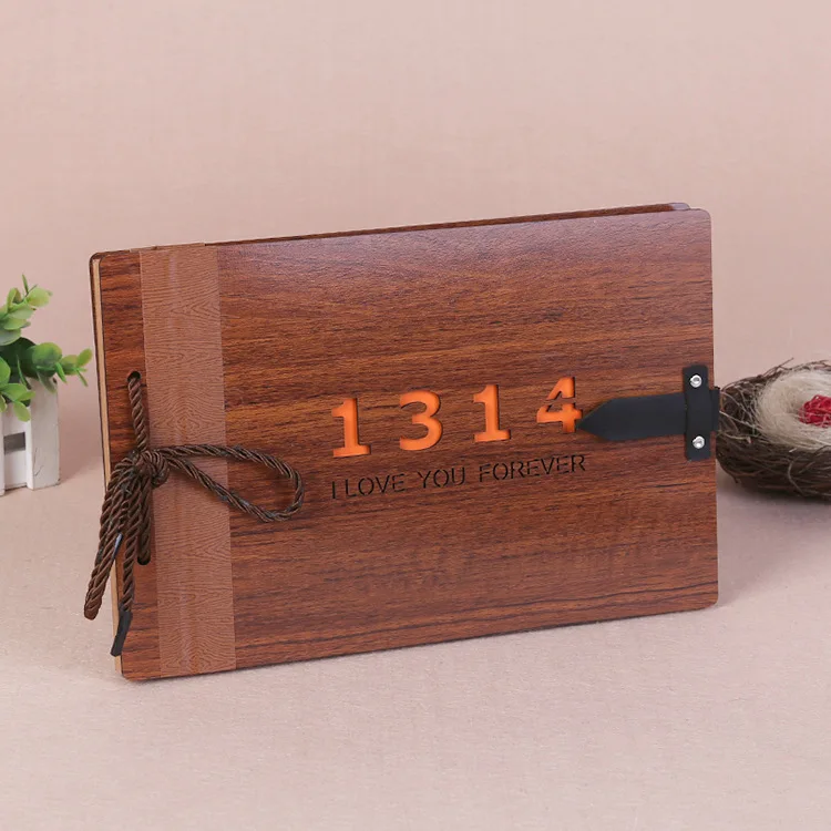 10 дюймовый альбом сделай сам для скрапбукинга Tether деревянный бумажная модель