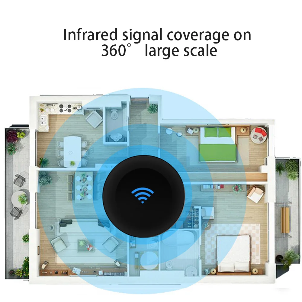 Умный WiFi ИК пульт дистанционного управления для Tuya Alexa Google Home Smart Life TV