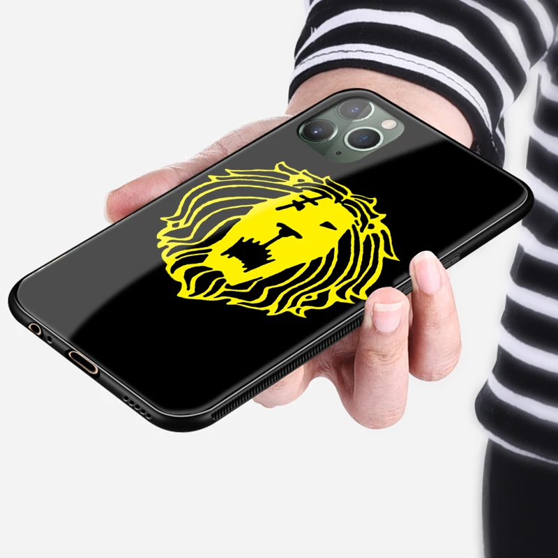 Escanor Nanatsu no Taizai мягкий силиконовый стеклянный чехол для телефона, чехол для Apple iPhone 6 6s 7 8 Plus X XR XS 11 Pro max