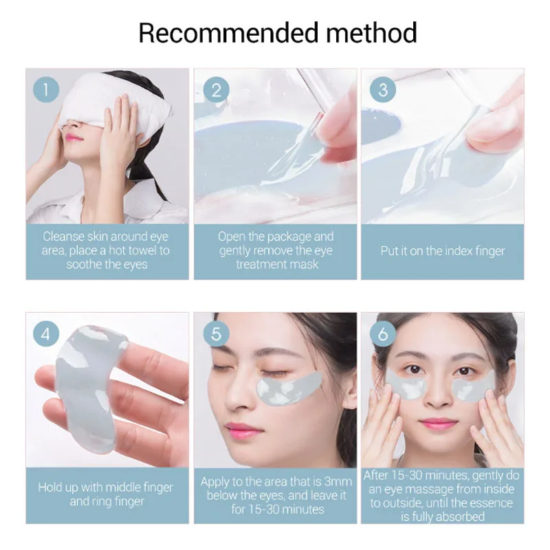 

5pcs LANBENA Anti Wrinkle Eye Mask Firming Lifting Collagen Anti Aging Eye Patch Remove Dark Circle Puffiness Eye Bag Skin Care