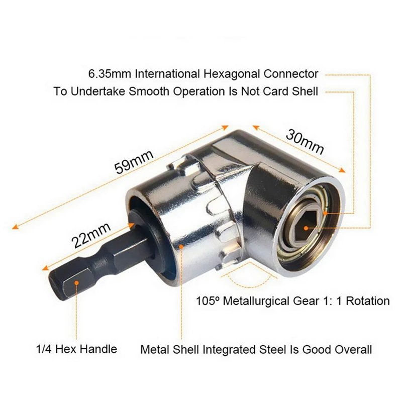 

1 Set Impact Grade Power Hand Tools Driver Sockets Adapter & 50 Pcs Corner Bracket Profile Connector Set