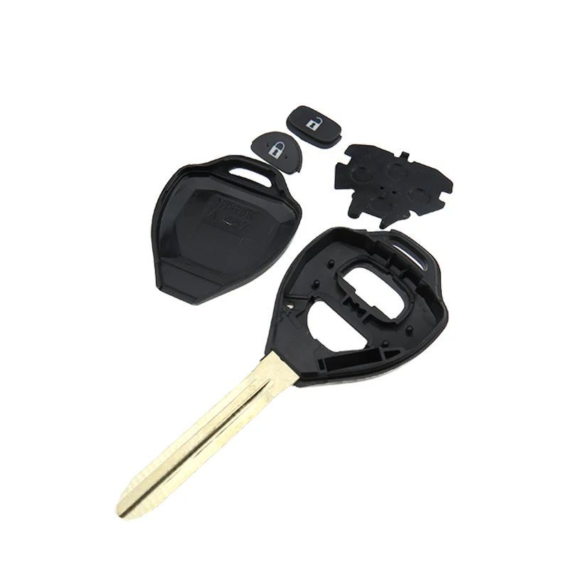Чехол Hi power для TOYOTA Corolla Rav4 Yaris Avensis Avalon Hilux Echo Tarago Prado|key 2 button|car key shell casefob |