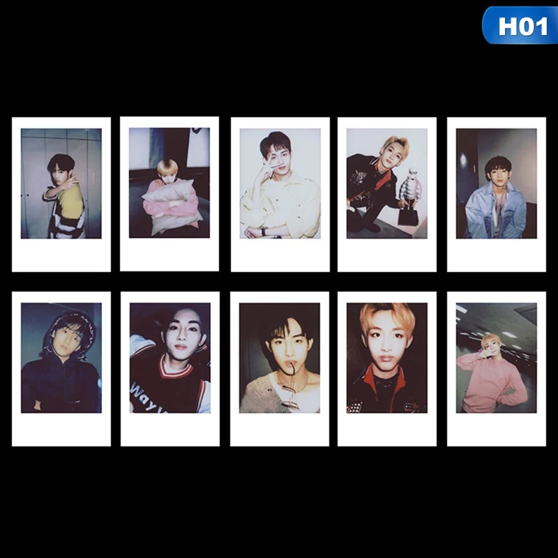 10 шт./компл. Kpop 127 фотооткрытки Новые искусственные открытки HD Lomo для поклонников