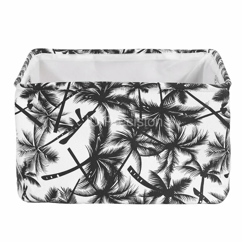 

Корзина для хранения из хлопка и льна, настольная Складная, корзина для хранения мелочей