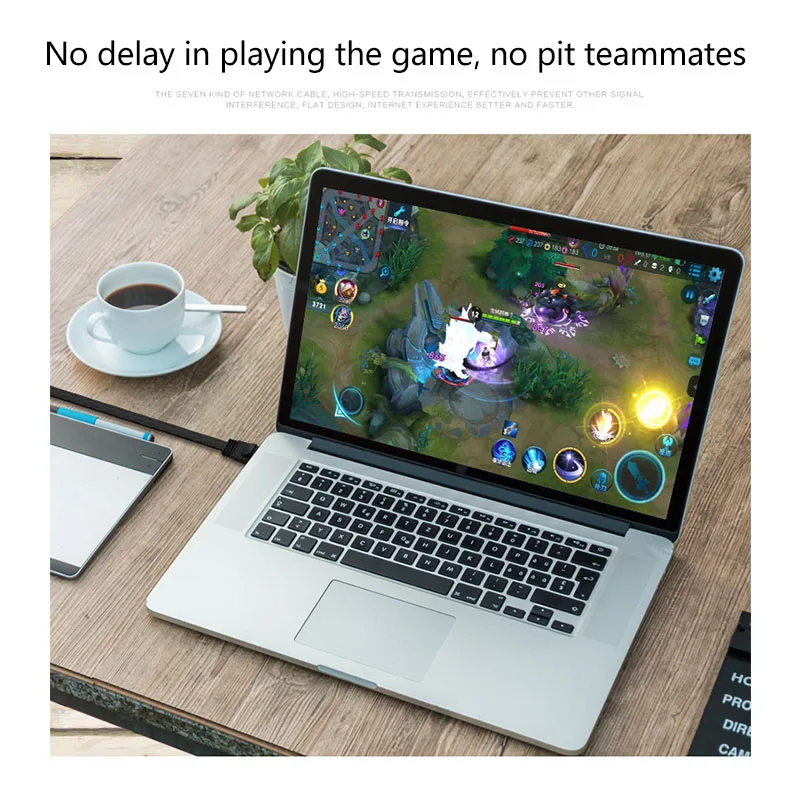 Лидер продаж плоский Ethernet Кабель CAT 7 для домашнего и офисного использования