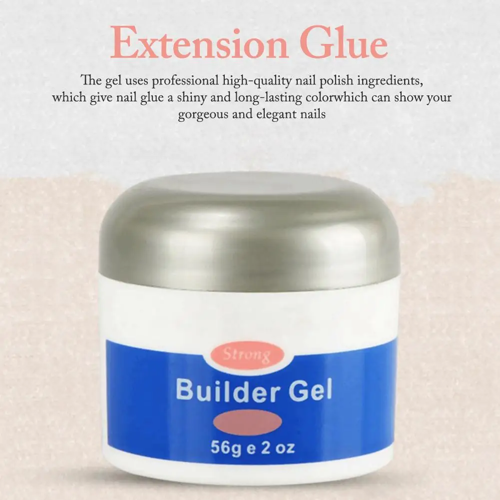 УФ гель для наращивания ногтей полигель съемный прозрачный набор сделай сам