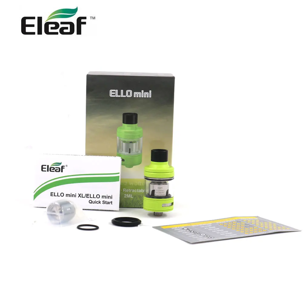 Большая распродажа оригинальный мини-атомайзер Eleaf ELLO емкостью 2 мл бак HW1