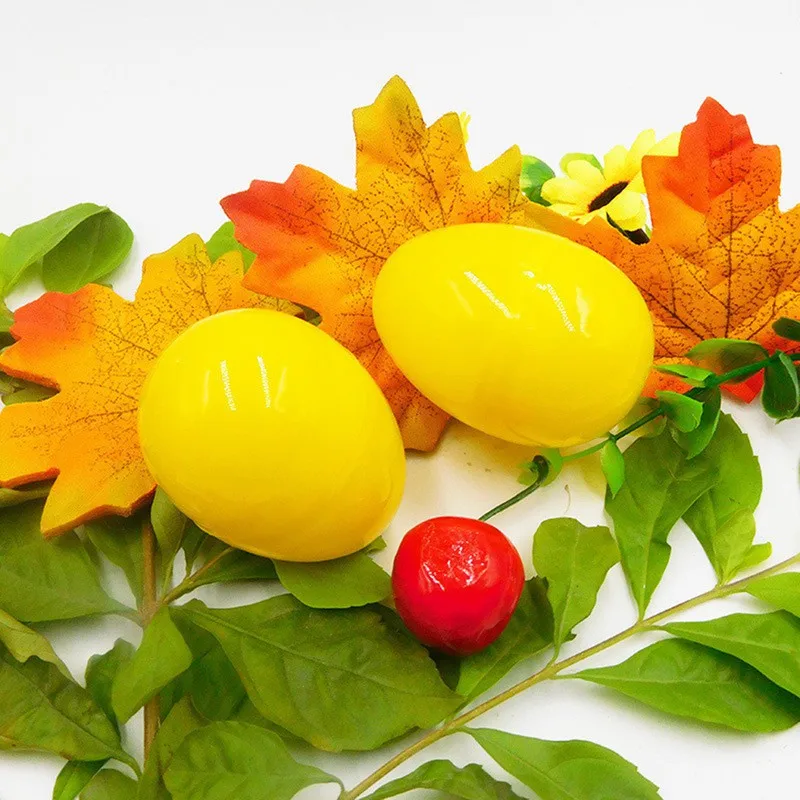 Два кольца в одном 12 шт./набор DIY Украшение пасхальные яйца дома ролевые смешанные