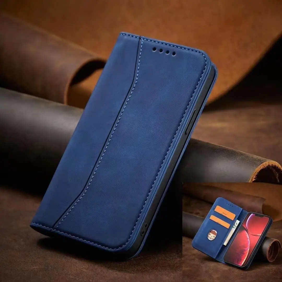 

Flip Wallet Leather Cover For IPhone 13 12 11 Pro Max 13 12 Mini XS Max XR X 7 8 6 6s Plus SE 2020 Magnetic Wallet Card Holder