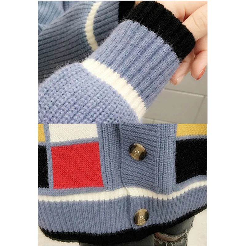 Длинный кардиган свитер зимняя куртка для женщин осенняя мода Женский базовый