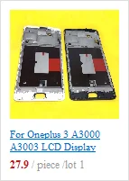 Средняя рамка задняя крышка корпуса для ремонта Запчасти для Oneplus 1+ A0001 3 A3000 3T A3003 5 A5000 5T A5010 6 A6000 6T X дезинфеции инструментов