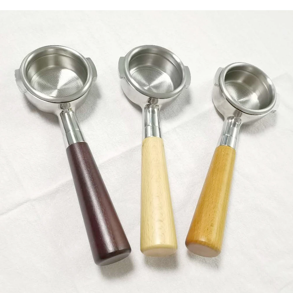 Кофейный портативный переносной держатель с двумя ушками 58 мм для