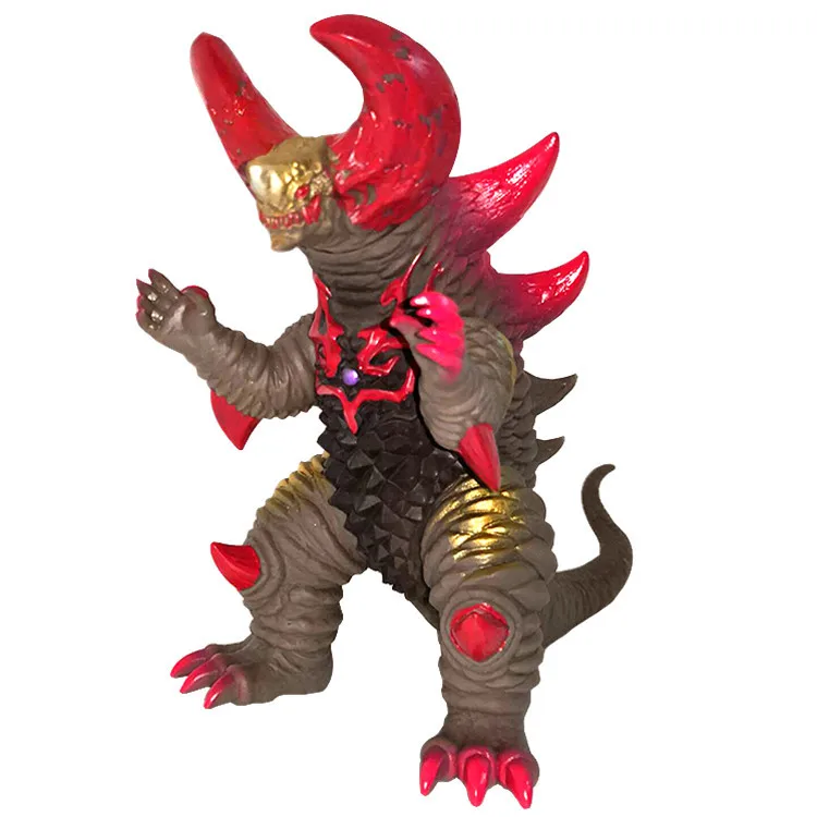 Большой мягкий резиновый Ultraman Monster Gomora модель Фигурка Zetton Grugeo King Arc Belial Gaia Gubira ZeroChildren's Toys