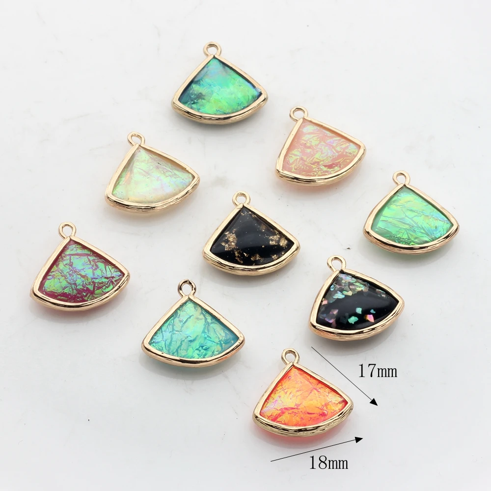 Подвески из смолы с уксусной кислотой подвеска имитацией опала подвески в форме