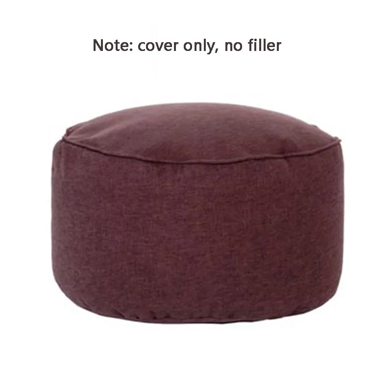 Чехол для дивана с оттоманкой круглый стул детей чехол японский татами ленивый