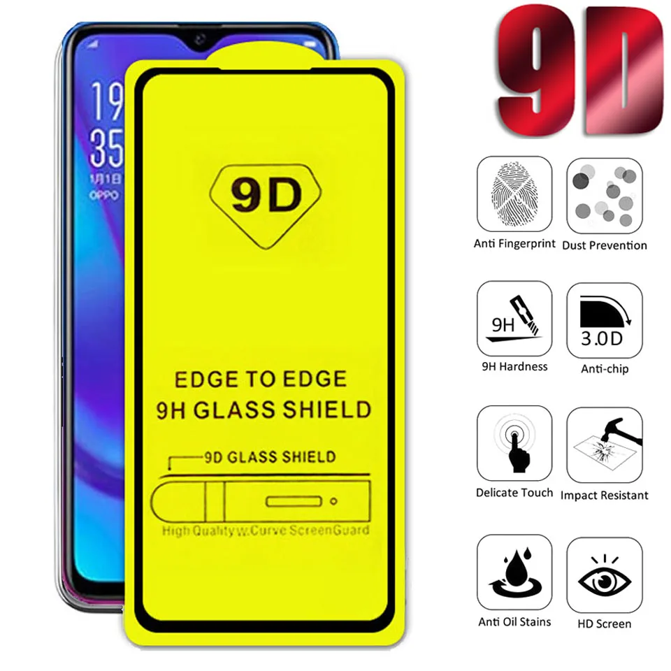 

50Pcs/Lot 9D Full Cover Tempered Glass For VIVO X30 X27 Pro X7 X9 X21 X23 X20 Plus NEX 3 Screen Protector Protective Glass Film