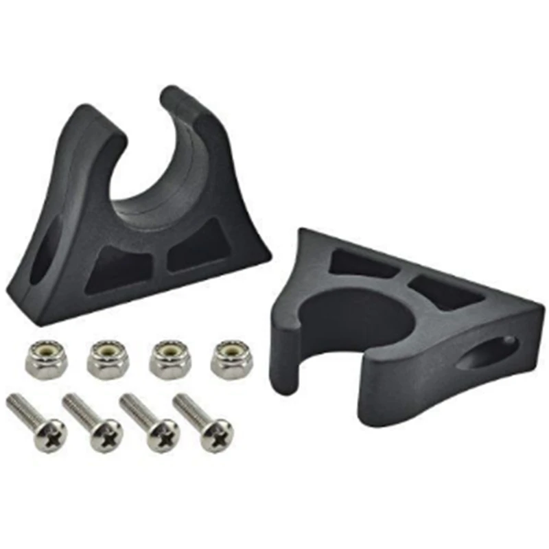 ELOS-4Pcs каяк зажимы лопастей прочный пластиковый весло держатель хранитель для