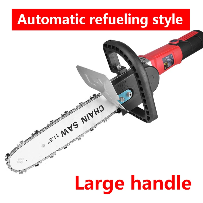 

Upgrade 11.5inch Electric Chainsaw Bracket Adjustable Universal M10/M14/M16 Chain Saw Part Angle Grinder Into Chain Saw