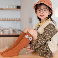gilrs funny socks with picot socks 3d bow cotton fashion harajuku unisex sock 1 pair women hockn toddler girl winter clothes