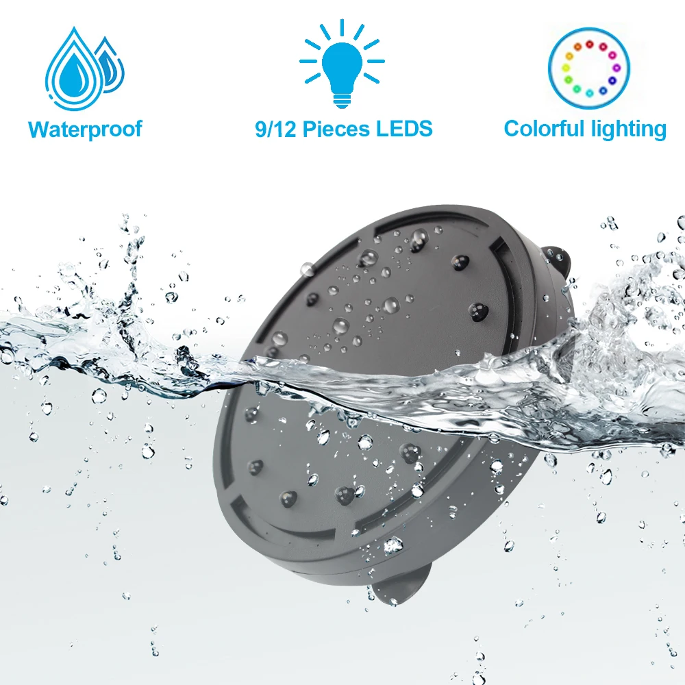 Светодиодный Светильник Для Дайвинга Красочное Освещение Кислородный