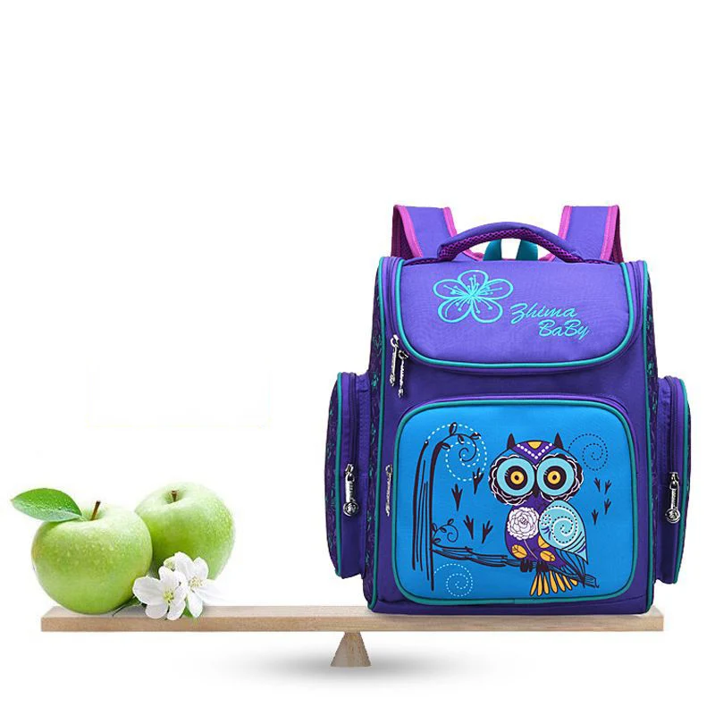 Детский водонепроницаемый школьный рюкзак для девочек и мальчиков