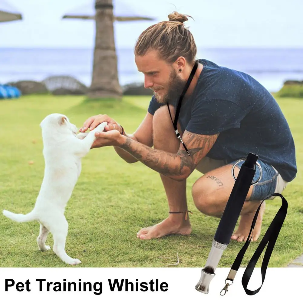 

Ultrasonic Flute Pet Dog Whistle Adjustable Sound Key Chain Dogs Training Collie Cat Training Obedience Whistle Pets Supplies