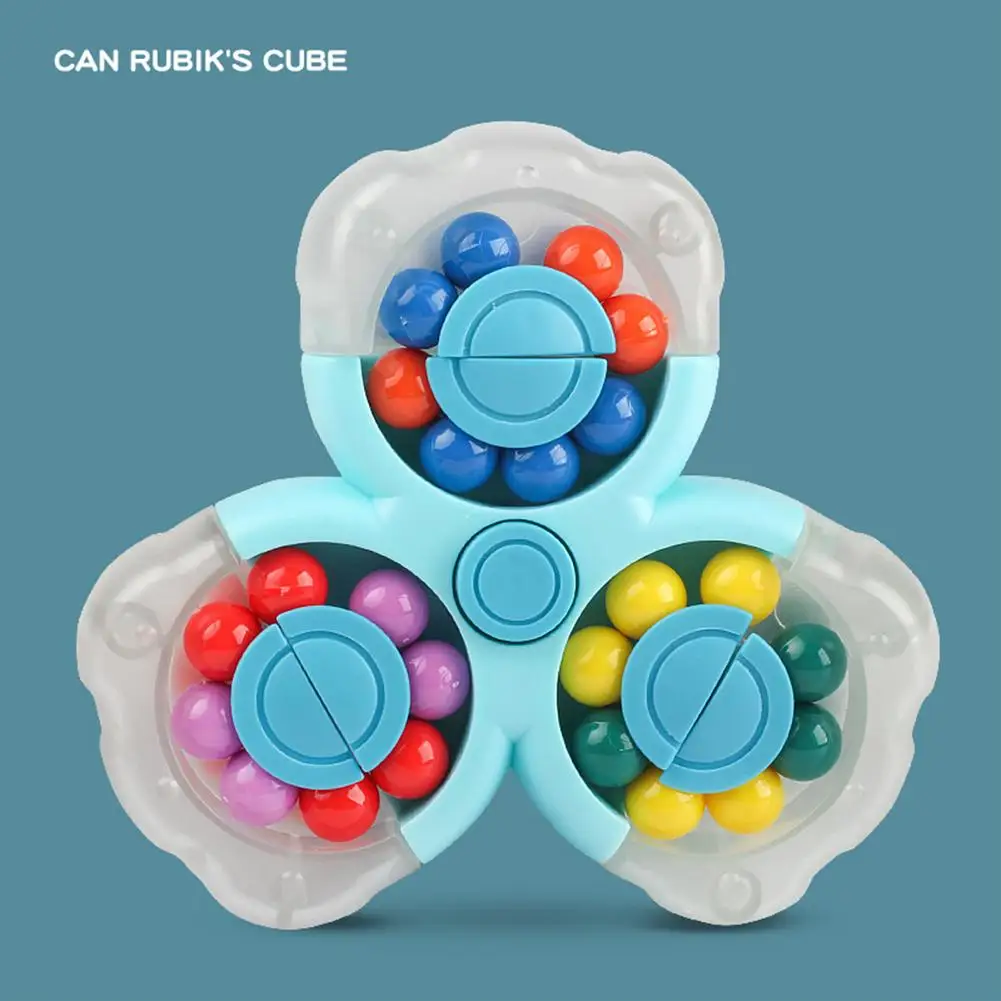 

Декомпрессионные волшебные игрушки-кубики, вращающийся кубический шар треугольной формы, креативный пазл, детские игрушки для снятия стре...
