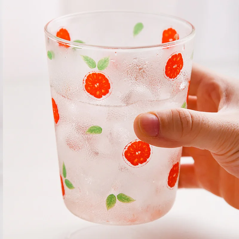 Креативная стеклянная чашка для маргариток термостойкая завтрака кружка молока