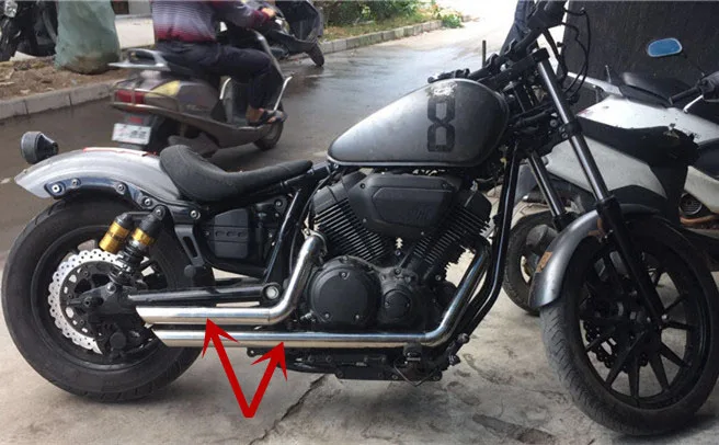 Мотоциклетная выхлопная труба высокого качества вентиляционная Aerofluxus с