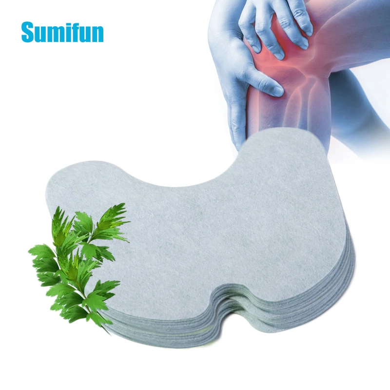 

Sumifun 12Pcs Knee Joint Herbal Plaster Wormwood Extract Sticker Muscle Joint Ache Cervical Arthritis Pain Relief Patch
