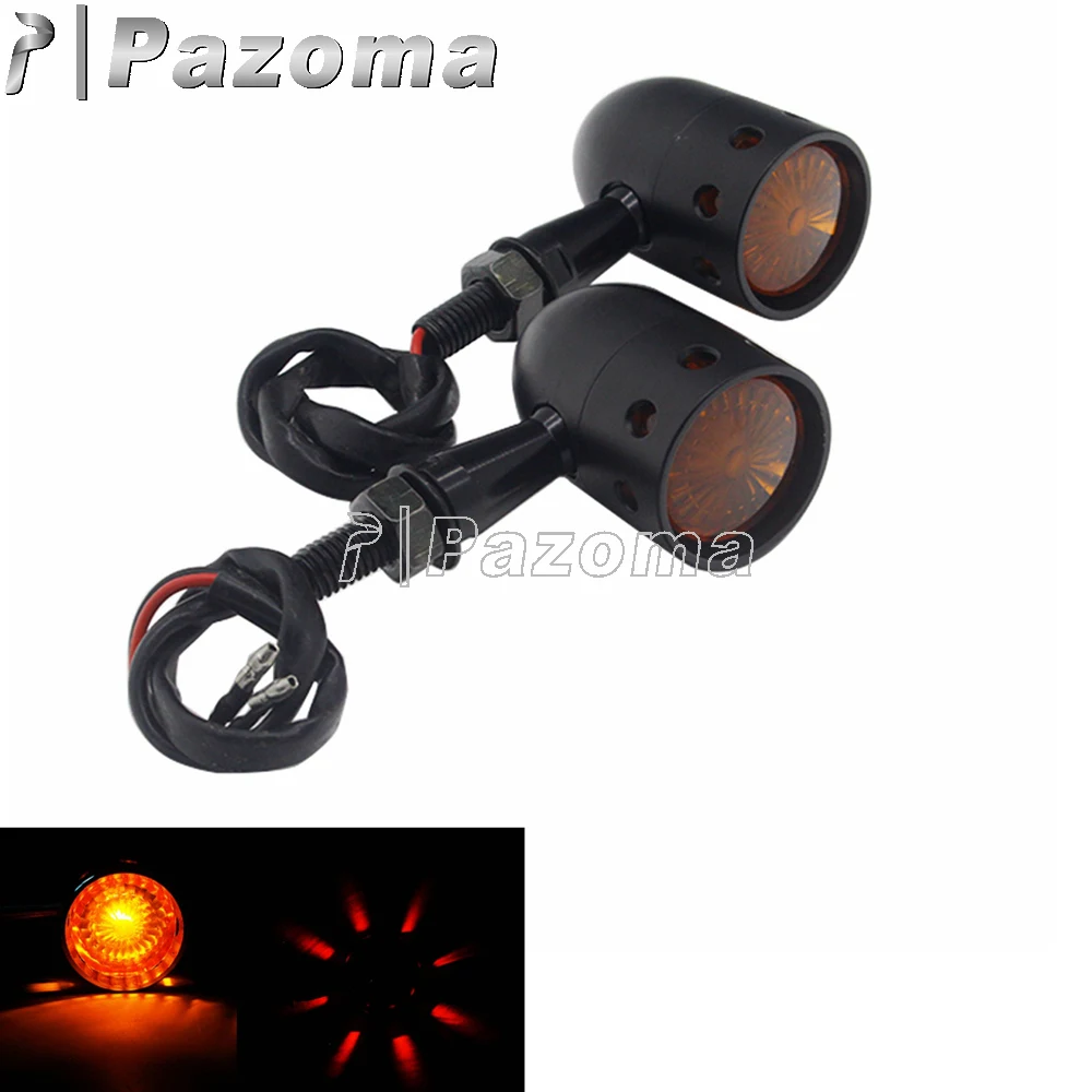 Универсальный указатель поворота для мотоцикла лампа указателей Harley Honda Suzuki Yamaha
