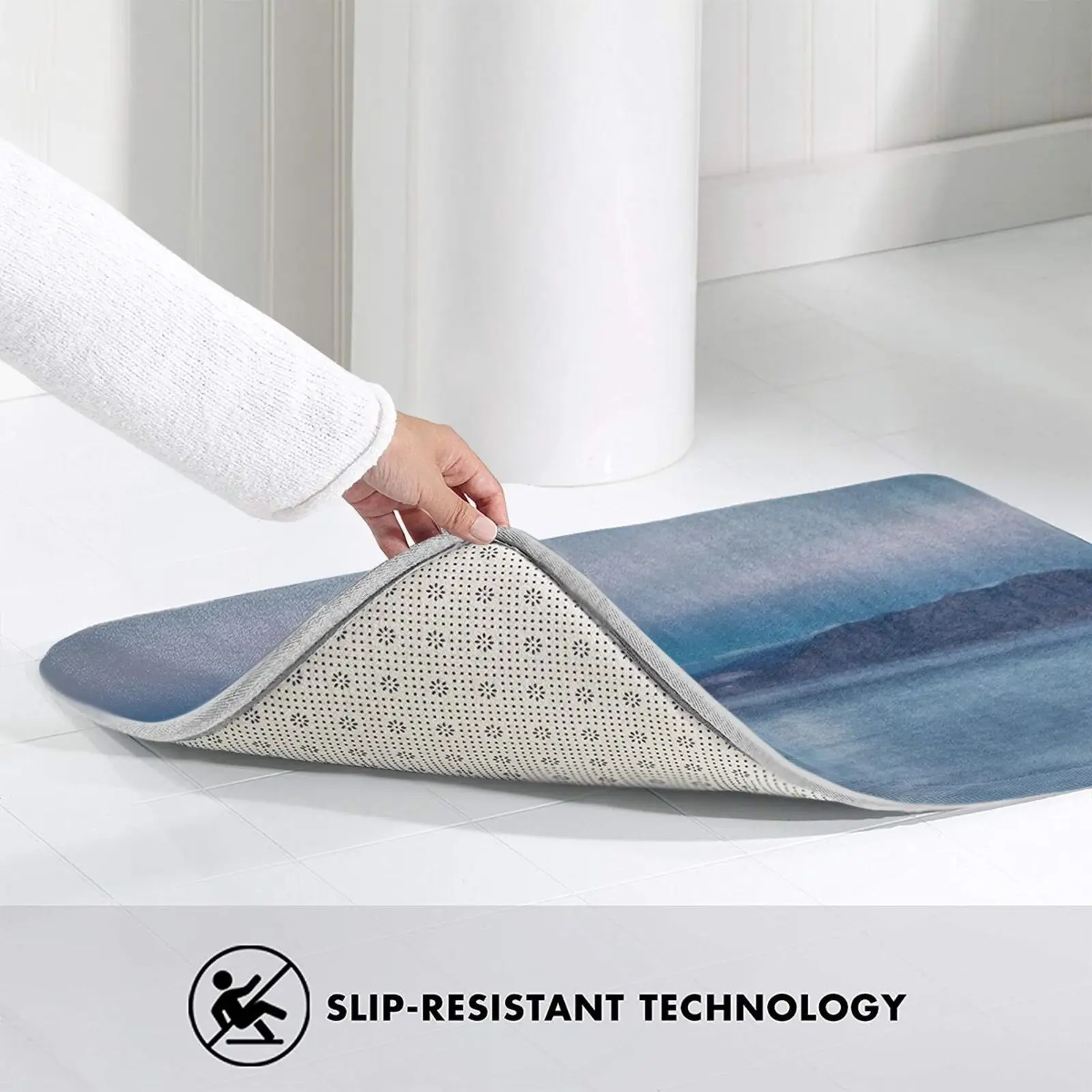 Коврик Moonlight Over Mirabello Bay коврик мягкий подушка Kasiadesign kitroplврация Agios Николай крет