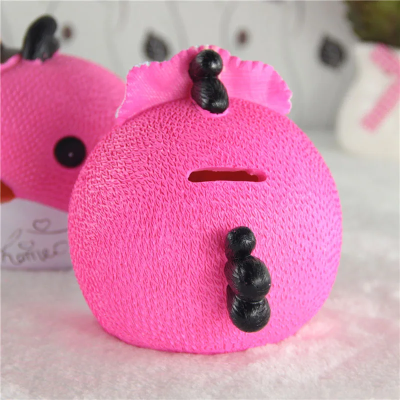 Копилка креативная копилка сберегательная монета птица из смолы мультяшная