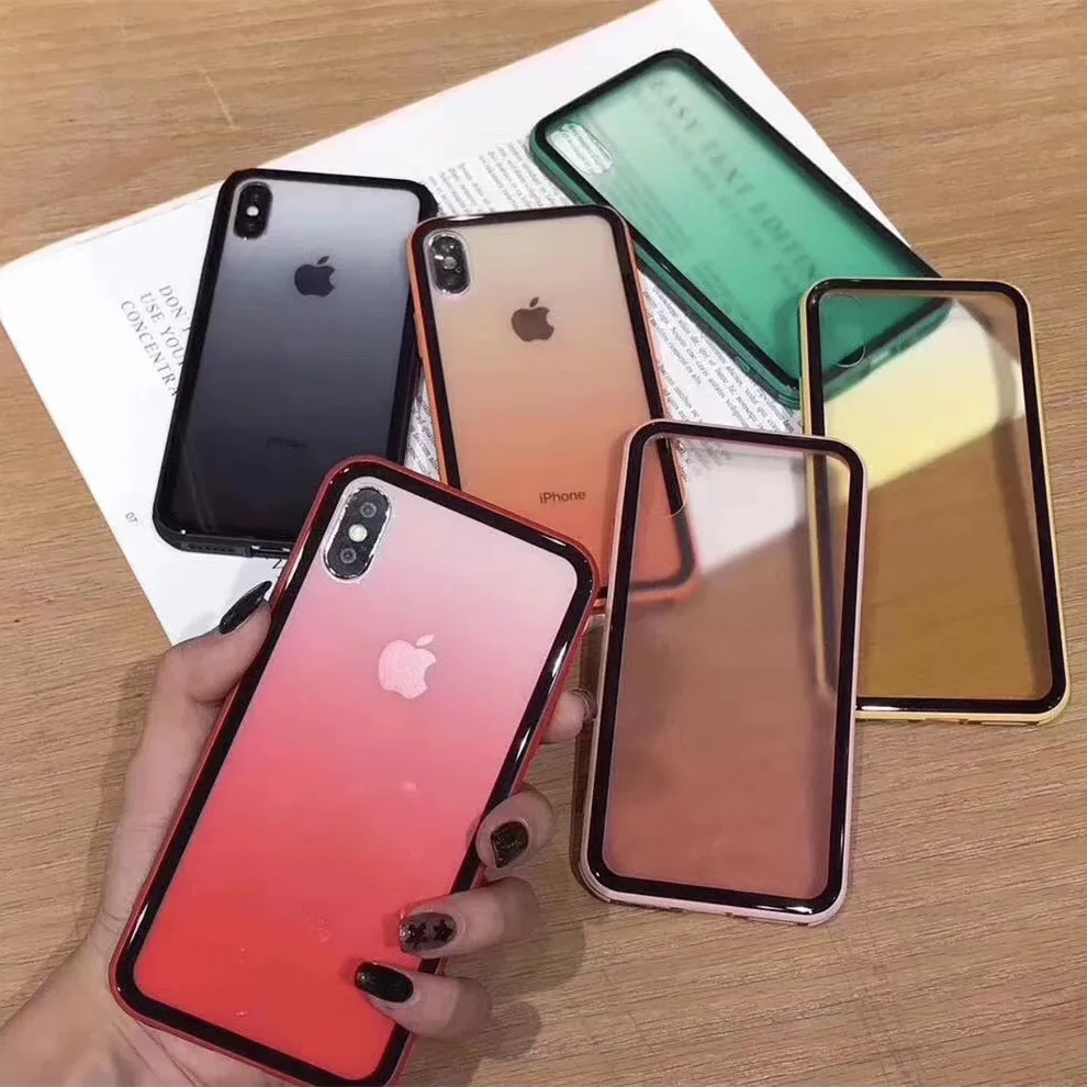 Чехол для iphone6 чехол с красочными узорами мягкий тонкий силиконовый iphone7 plus 8 Plus 6 X