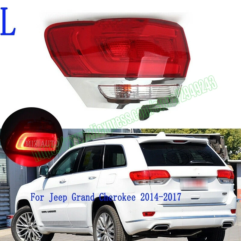 

Автомобильные аксессуары для Jeep Grand Cherokee 2014 2015 2016 2017 левый внешний задние фонари светильник задние лампы светильник в сборе