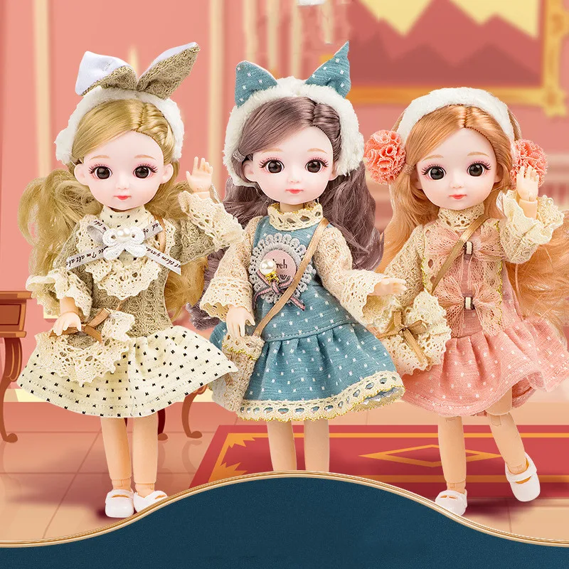 

Кукла 1/8 BJD, 20 см, с 13 подвижными суставами и аксессуарами