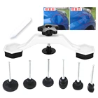 8 шт.компл. инструмент для ремонта вмятин в кузове автомобиля, инструмент для ремонта повреждений, вытяжной мост, съемник вмятин, клейкие вкладки, ручной набор инструментов для ремонта без покраски