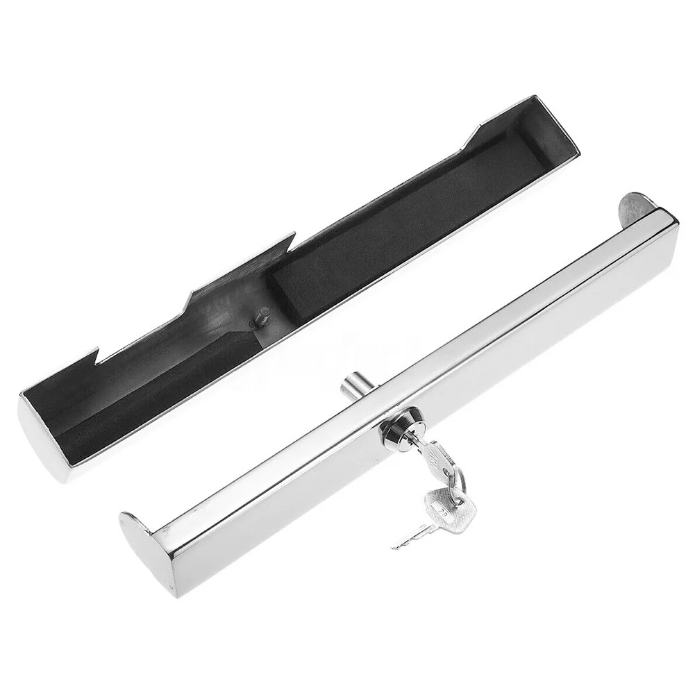 

Engine Marine With Keys Yacht Hardware Practical Outboard Lock Rustproof Anti Theft For Boat Durable Stainless Steel Replacement