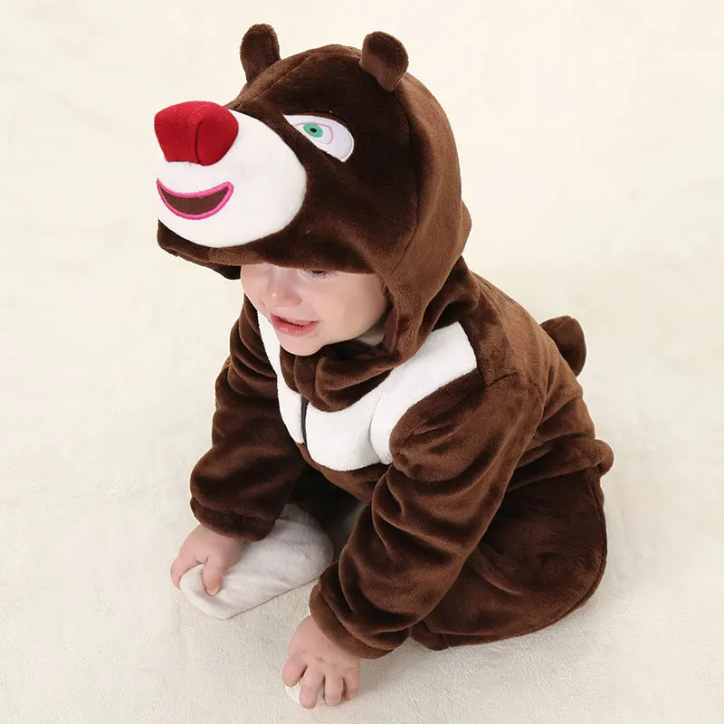Лаванда Baby Lin Tai Clothes 3-6 Individual Month Baby Clothes Ha. Autumn Children's Garment Children Cartoon Modeling Clothes Baby - Цвет: Лаванда