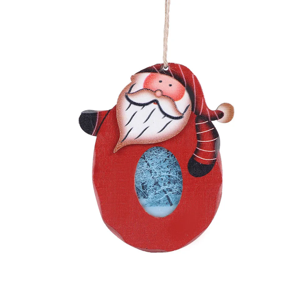 Рождество Санта Клаус Снеговик рамка для фотографий Держатель Рамка