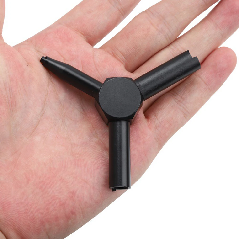 

Multifunctional Gas Valve Key Wrench Install Removal Tool for KSC WA Universal Triangle Wrench Key Plumber Keys Triangle wrench
